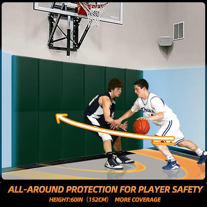 PROGOAL Gym Wall Paddings Basketball Court Wall Protection Pad - Image 6