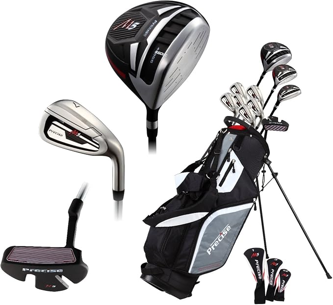 Left Handed M5 Golf Club Set for Tall Men by PreciseGolf