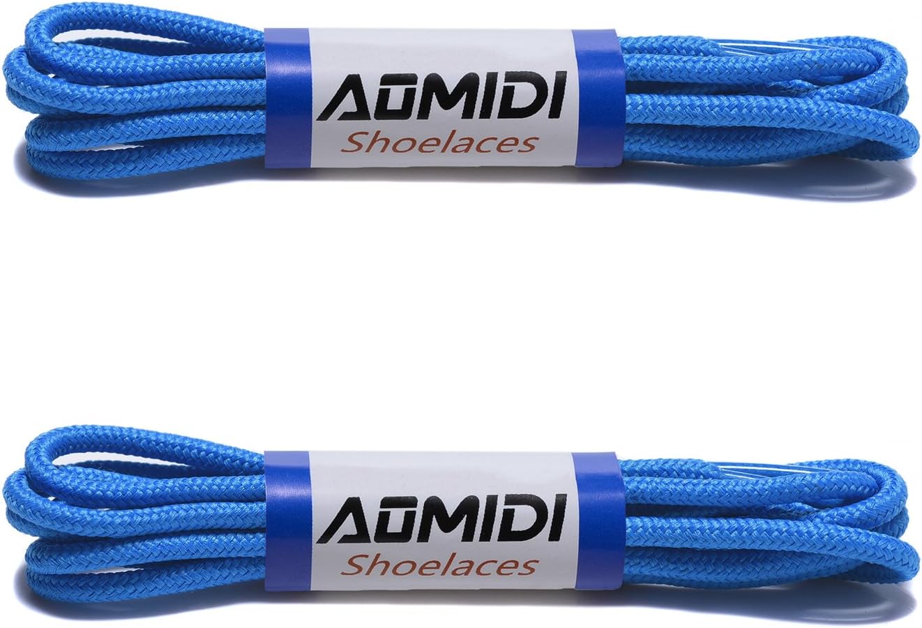 2 Pair Shoelaces Round Athletic Shoes Lace for Boot Laces Shoelaces and Multiple Shoe Types Replacements