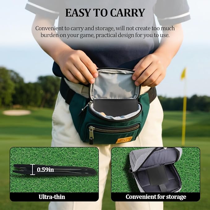Leather Golf Scorecard Holder, Score Card Holder Golf, Yardage Book Cover - Image 4