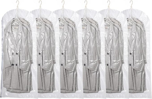 Hanging Vacuum Storage Bags, 6 Pack, Vacuum Seal Bags by TAILINK