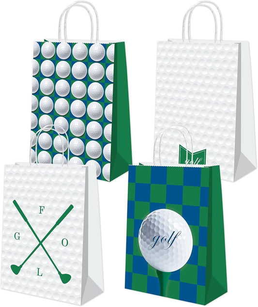 16Pcs Golf Goodie Bags Golf Themed Party Decorations Golf Party Favor Bags Golf gift bags Golf Birthday Party Supplies