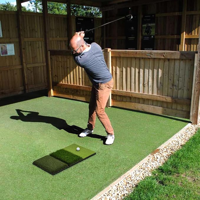 SAPLIZE Foldable Heavy-Duty Golf Hitting Mat - Image 6