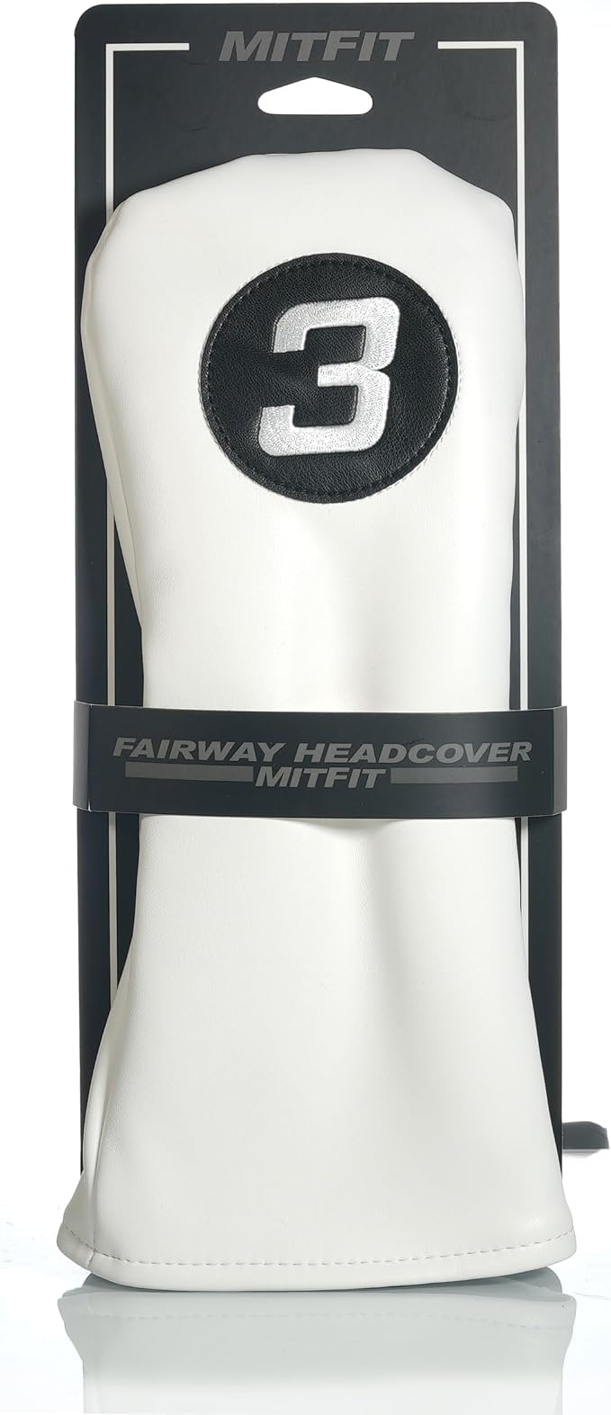 Single Headcover, Easy Slip-On Easy-Off Golf Club Head Cover, Fleece Lined by MitFit