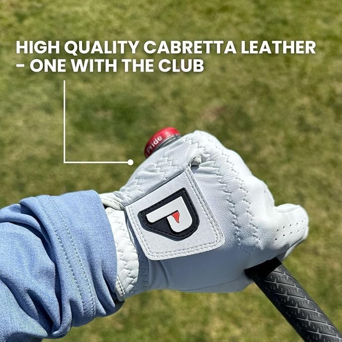 PUR3 Cabretta Leather Golf Gloves Men | Multi-Pack | Real Genuine Ultra Soft - Image 6