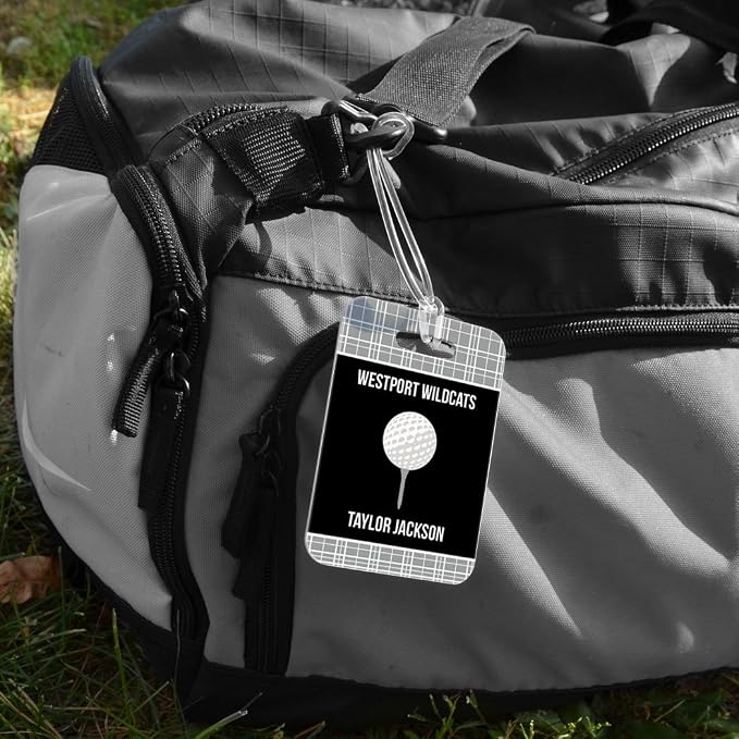 ChalkTalkSPORTS Golf Luggage & Bag Tag | Personalized Team - Image 5