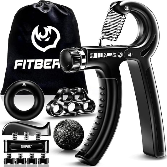 FitBeast Grip Strengthener Forearm Strengthener Hand Grips Strengthener Kit by FitBeast