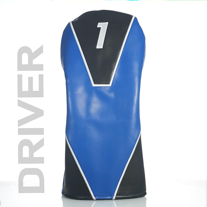 Single Headcover, Easy Slip-On Easy-Off Golf Club Headcover, Fleece Lined - Image 2