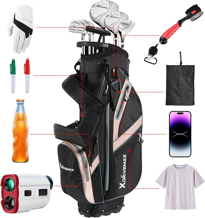 Golf Stand Bag, Lightweight Golf Bag - Image 3