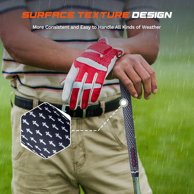 Rubber Golf Grips 13 Pack, Concise Fashion Design, Choose from 13 Grips Set or - Image 2