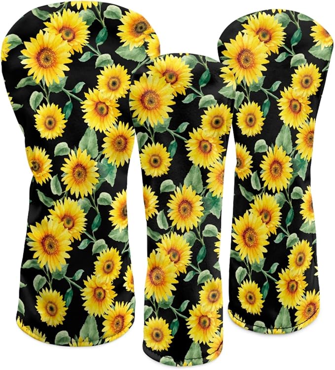 Golf Club Head Covers for Club Protective, Waterproof PU Leather Driver Fairway - Image 8