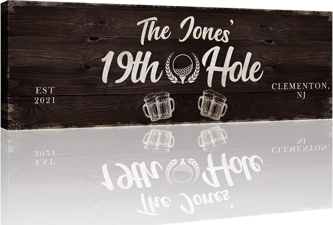 TAILORED CANVASES Golf Art Decor - Image 3