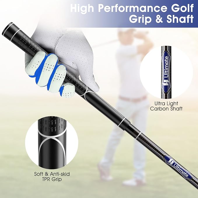 ULTIMATE Men's Complete Golf Club Set – Right-Handed, 9/11-Piece Full Set - Image 5