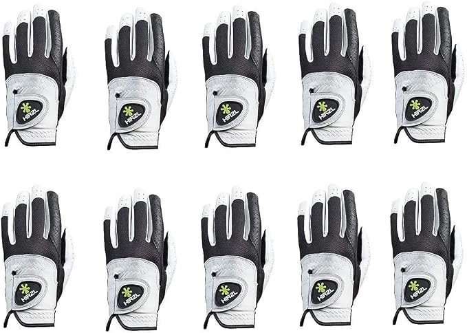HIRZL Trust Control 2.0 Golf Gloves, All Weather Mens Golf Glove, Kangaroo by Hirzl