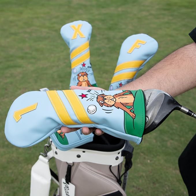 Golf Club Headcover for Driver Covers, Fairway Wood Covers, Hybrid Covers - Image 2