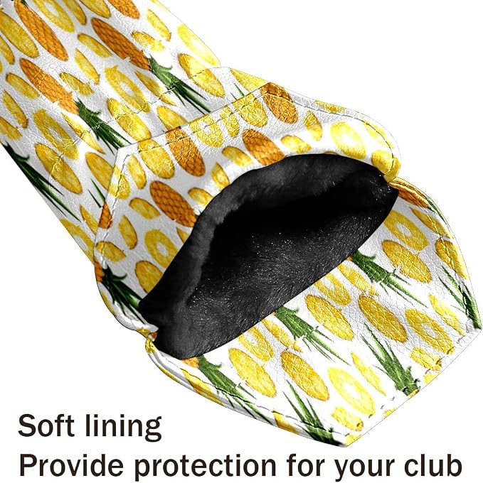Golf Club Head Cover Waterproof Leather - Image 7