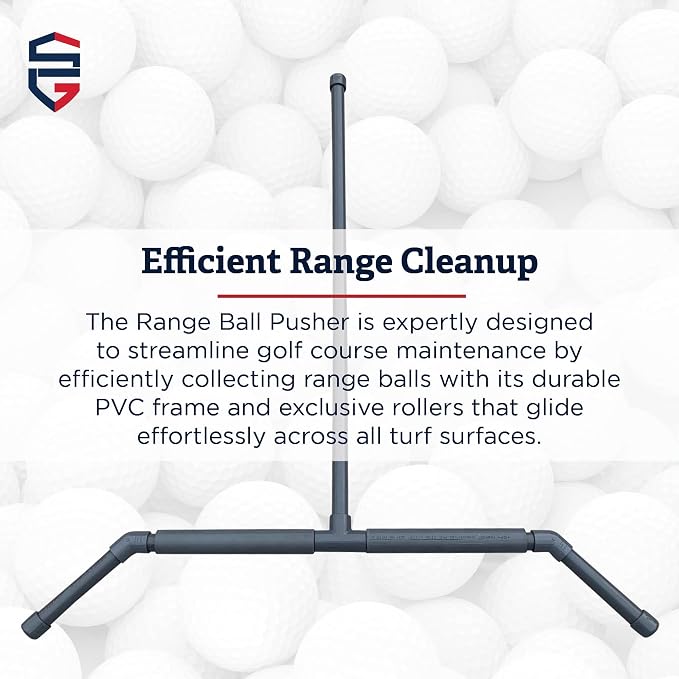 Standard Golf Range Ball Pusher | Efficient Cleanup - Image 2
