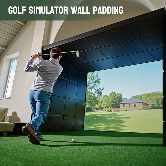 12 Pack Golf Wall Padding Panels Golf Enclosure Padding, Kids Playrooms & - Image 6