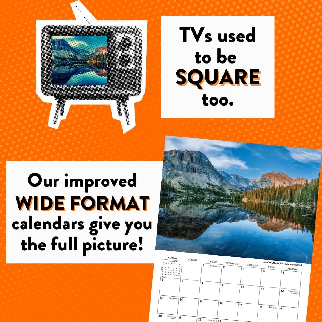 Italy Calendar 2026 Italian Gifts Monthly Wall Calender 12 Month | American Made In The USA