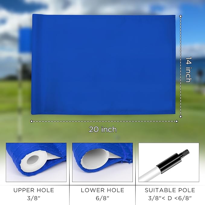 KINGTOP Golf Flag 20x14 Inch - Image 3