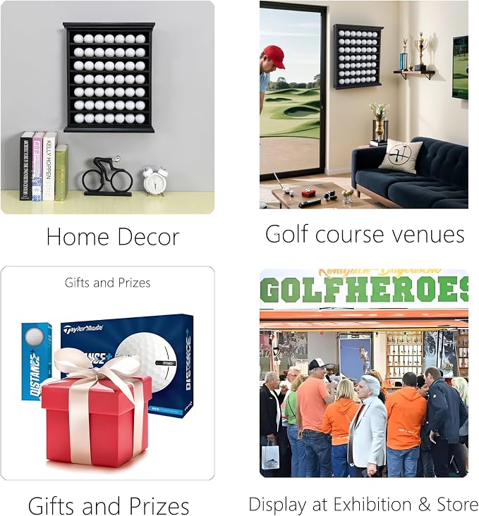 Stylish Golf Ball Golf Ball Display Case - Image 4