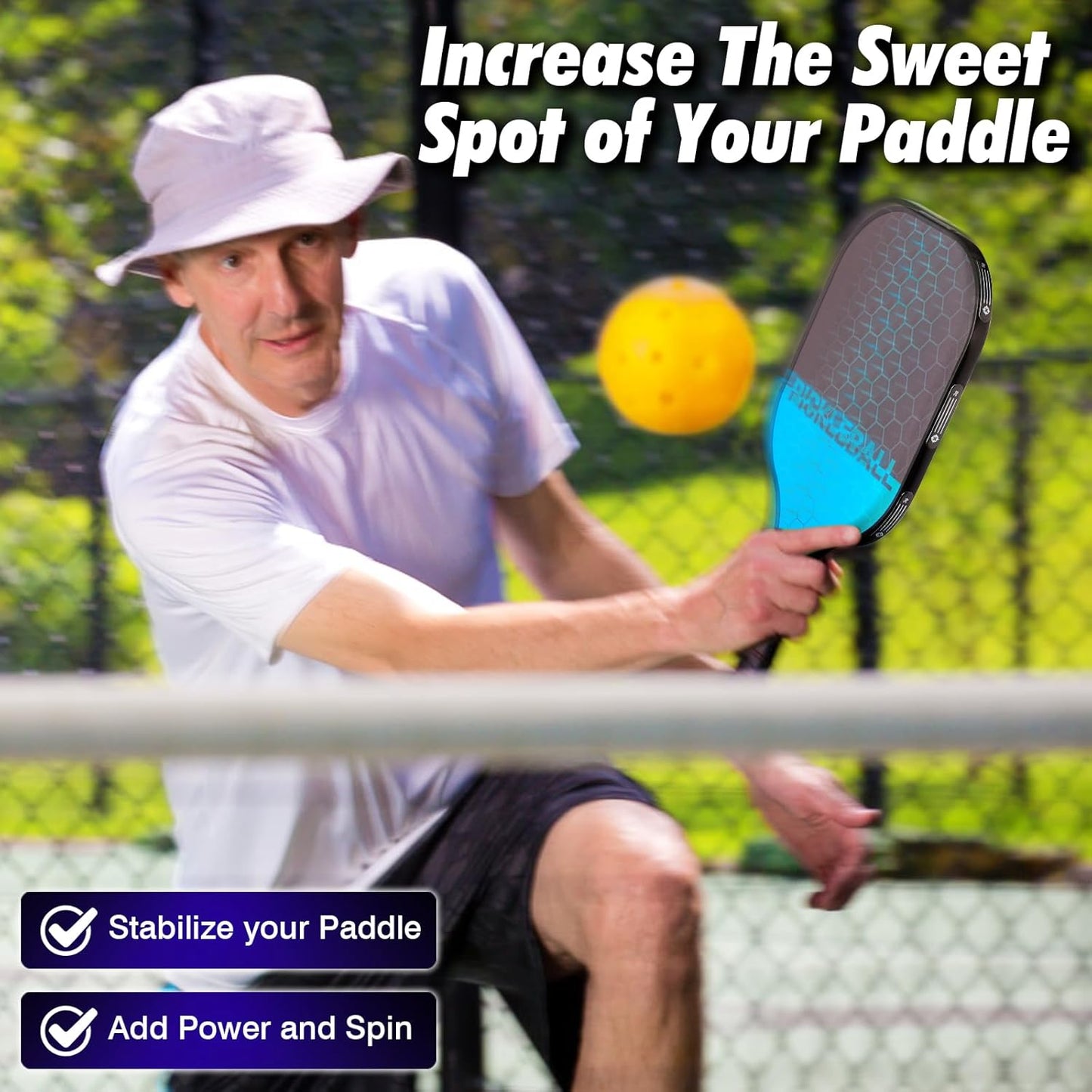 20pcs Pickleball Lead Tape - 3M Adhesive Lead Tape for Pickleball Paddles with Storage Box, Weighted 3g Adhesive Strips for Golf Clubs Tennis Racket Increase Control & Power