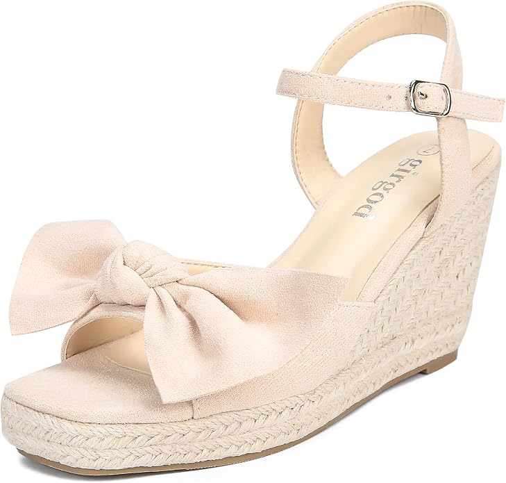 girgod Espadrilles Wedge Sandals by girgod