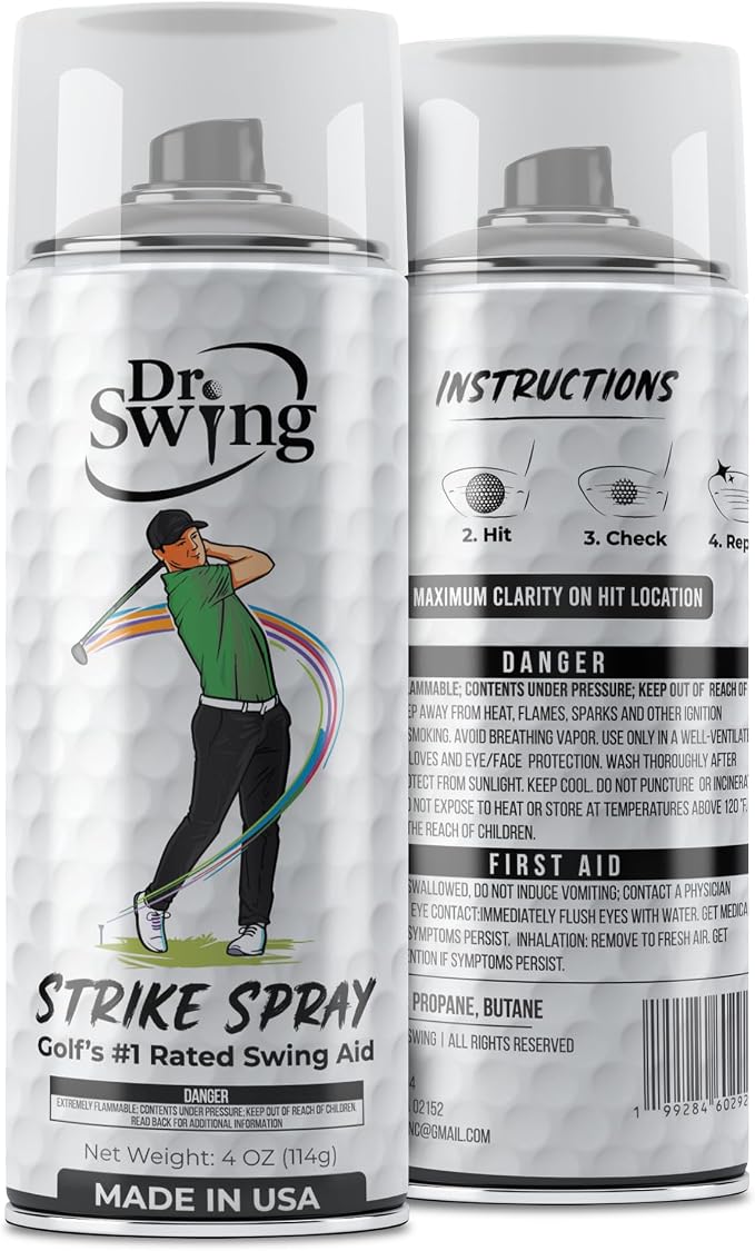 Dr. Swing Golf Impact Spray｜2 Pack｜ Club Spray - Image 2
