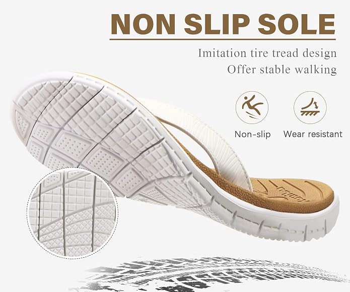 KuaiLu Comfortable Flip Flops for Women - Image 7