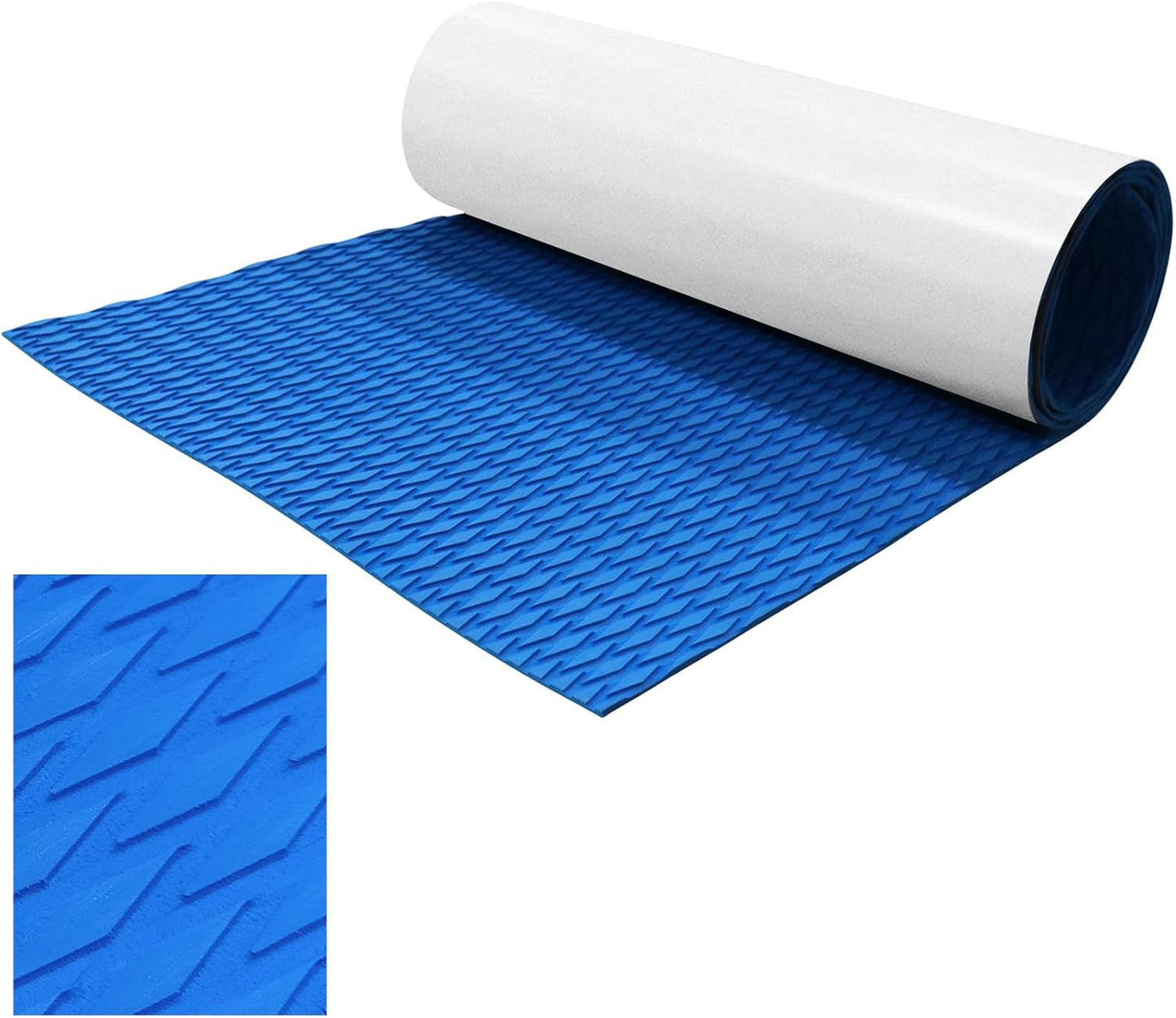 HZshark EVA Foam Boat Decking Sheet Universal DIY Surfboard Traction Pad Non-Slip Grip Mat Trimmable Sheet for Kayak RV Yacht Pool Skateboard Skimboard Step Green Yellow Orange Blue Dark Grey Black