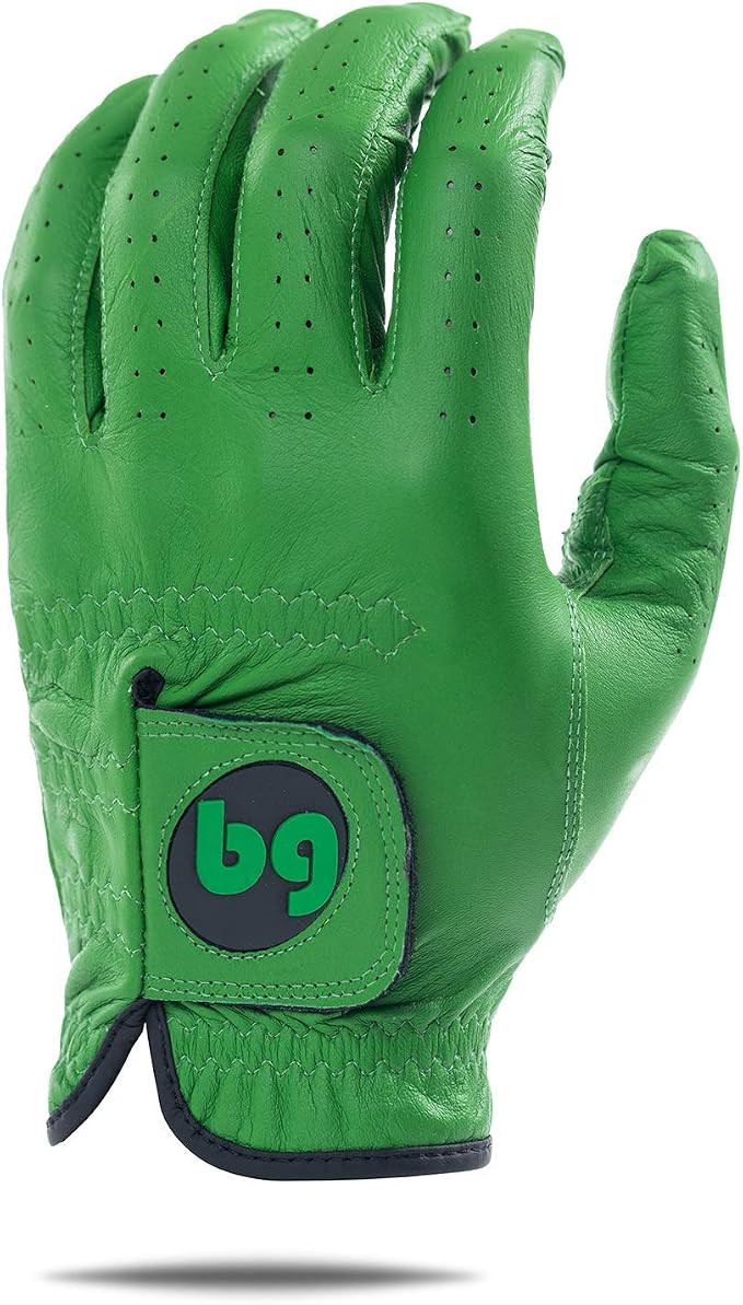 BG Bender - Mens Golf Glove, Durable Leather Golf Gloves, Unique Golf Gloves by BenderGloves