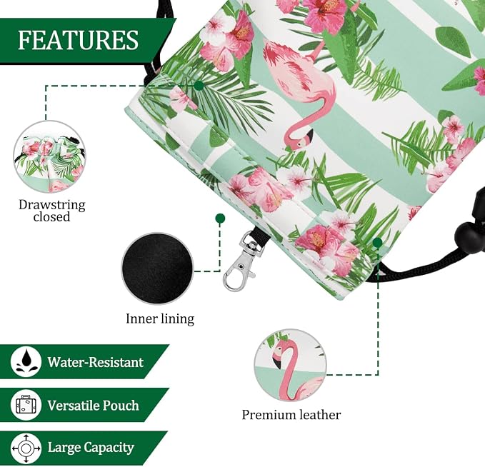 Golf Valuables Pouch, Golf Bag Pouch - Image 2