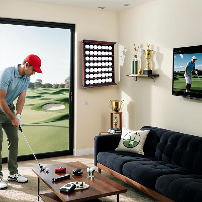 Elegant Golf Ball Display Case - Image 7