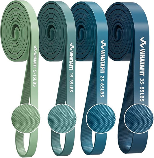 WHATAFIT Resistance Bands, Pull Up Assist Bands Set by WHATAFIT