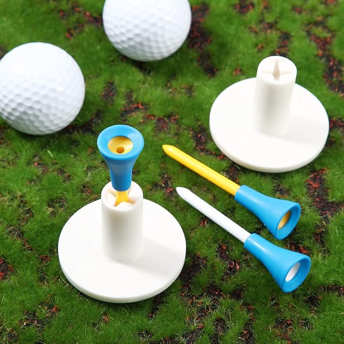 12 Pieces Golf Range Tees Set Rubber Golf Tees - Image 5