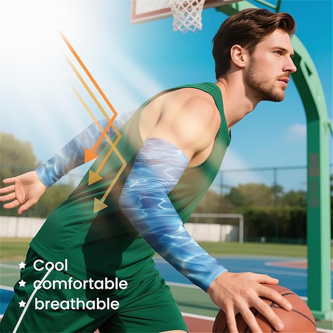 Cooling Arm Cover For Men & Women - Image 4