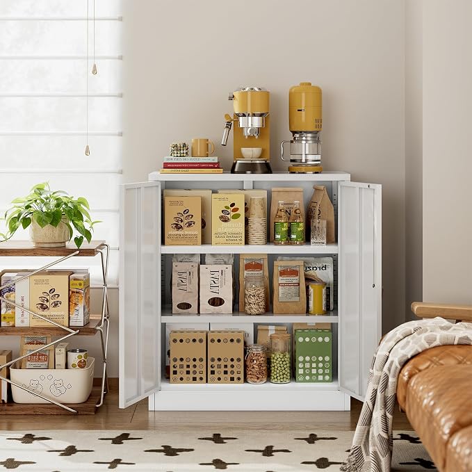 CJF Metal Storage Cabinet, Utility Room - Image 5