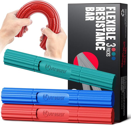 FitBeast Flex Therapy Bar, Tennis Elbow Therapy Bar by FitBeast