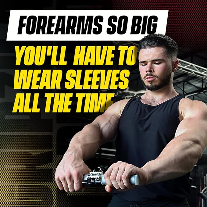 GRIPZILLA Dynamo Forearm Strengthener and Wrist, Comfortable Grip and a Durable - Image 5