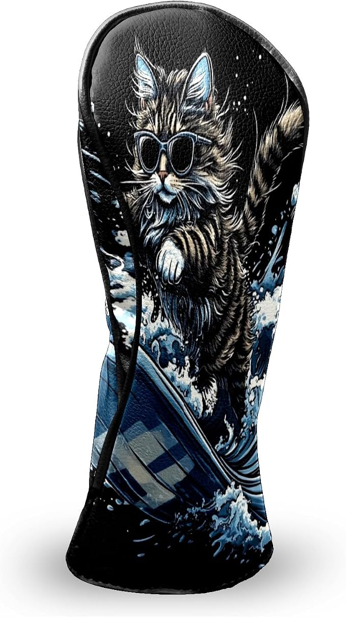 Premium Leather Golf Club Headcovers, - Image 9