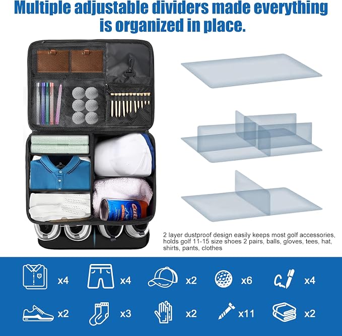 Golf Trunk Organizer for Car SUV - Image 4