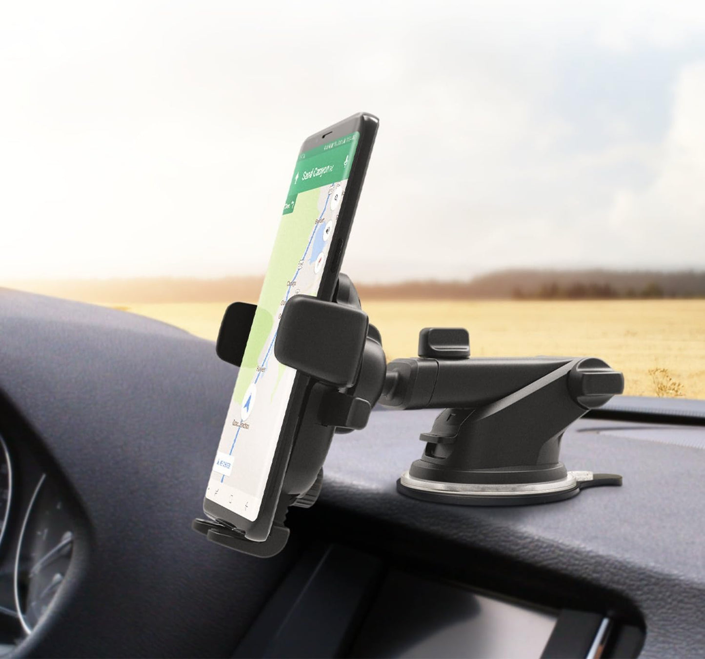 iOttie Easy One Touch Classic Dash & Windshield Universal Car Mount Phone Holder Desk Stand for iPhone, Samsung, LG, Moto and other Smartphones