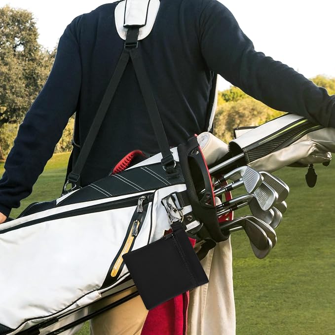 Golf Tee Bags, Bag Accessories for Men Women, Small Zipper Pouch for Valuables - Image 5