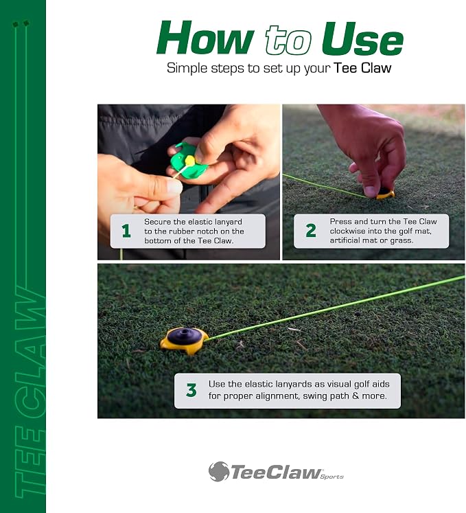 Tee Claw Golf Tee Holder, Baseball and Softball - Image 7
