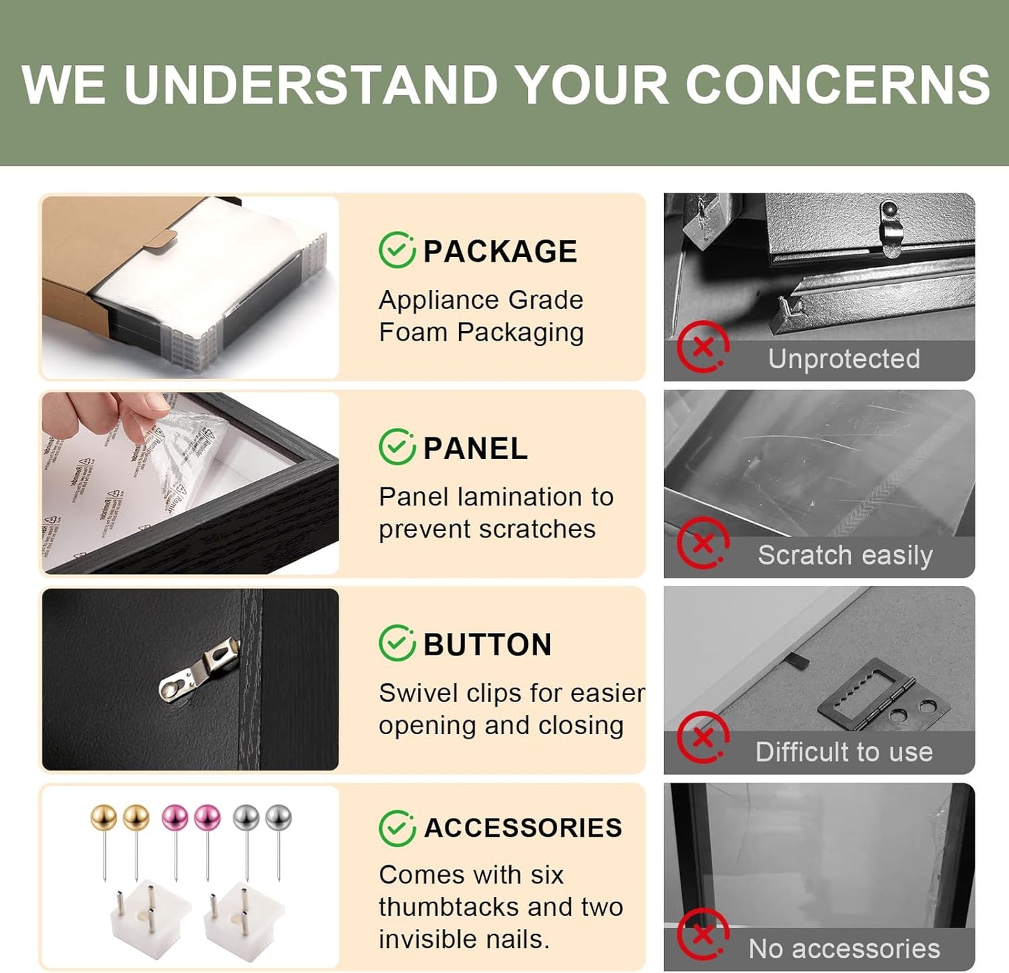 16x20 Shadow Box Display Case Picture Frame with Soft Linen Back, Large Deep Black Shadow Box 16x20 for Flowers Medal Display Case Jersey pet Graduation Memorabilia Baby Ltems Crafts Photos