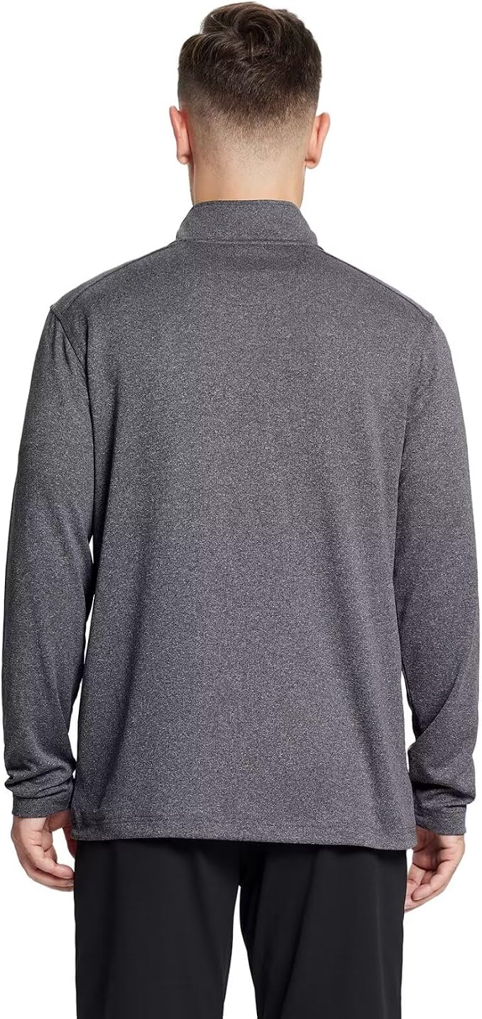 M MAELREG Quarter Zip Golf Pullover Men Dry Fit Long Sleeve Performance Wicking - Image 3