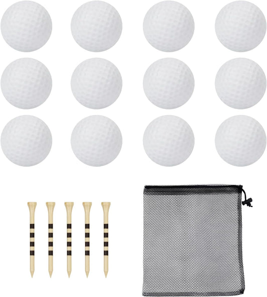 40 Pack Foam Golf Practice Balls - Realistic Feel and Limited Flight Training Balls for Indoor or Outdoor