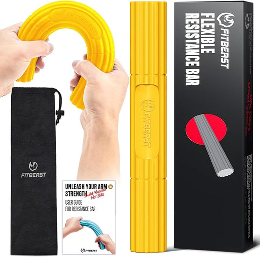 FitBeast Flex Therapy Bar, Tennis Elbow Therapy Bar by FitBeast