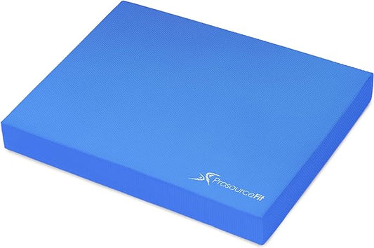 ProsourceFit Exercise Balance Pad – Large Cushioned Non-Slip Foam Mat & Knee Pad by ProsourceFit