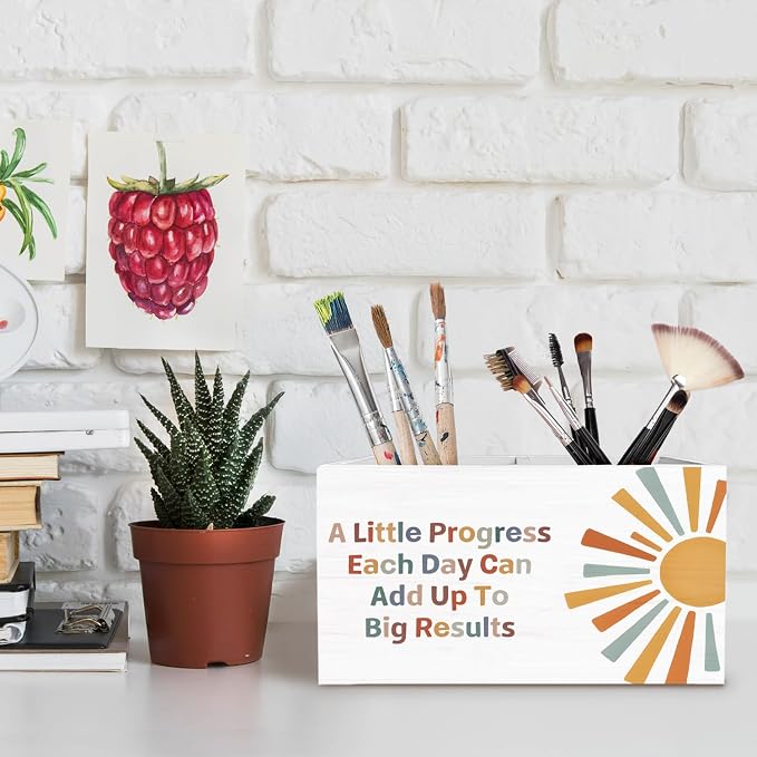 Boho Sun Inspirational Pen Pencil Holder - Image 4